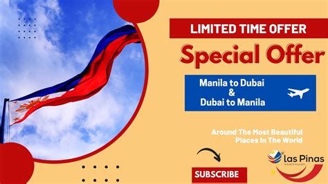 philippine airlines dubai to manila promo